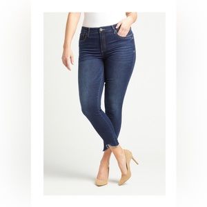 NWT KUT High Rise Connie Ankle Skinny Jeans size 8 evereve